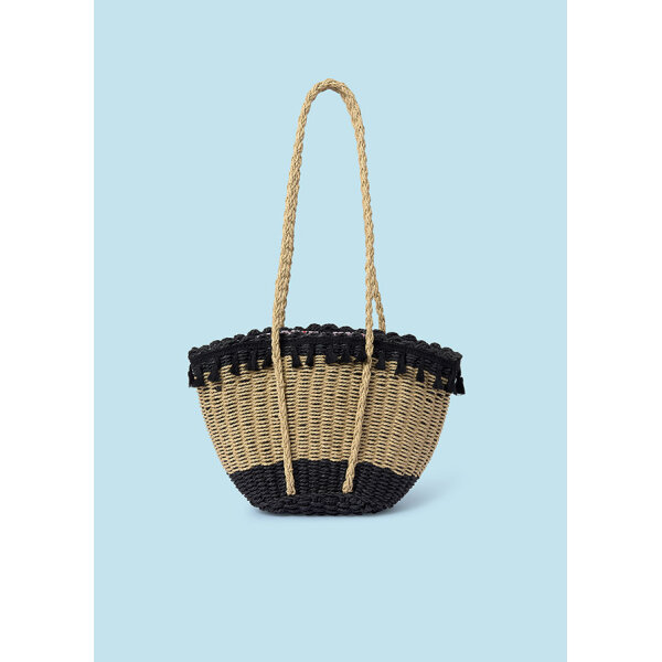 ΤΣΑΝΤΑ ΨΑΘΙΝΗ ΜΑΥΡΗ ΚΟΡΙΤΣΙ MAYORAL 24-10748-063 - Image 1