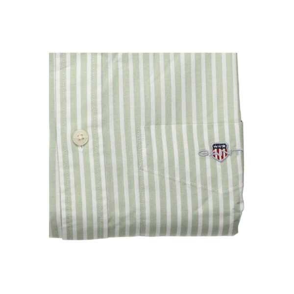 Ανδρικό Πουκάμισο Gant Reg Poplin 3000130 Πράσινο - Image 3