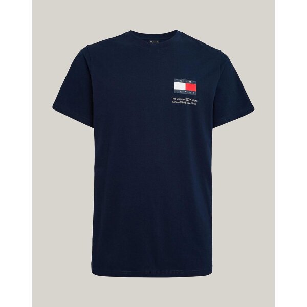 3820ATJEA3400025_NavyBlue_5 Ανδρική Μπλούζα TOMMY JEANS ESSENTIAL FLAG DM0DM18263 Μπλε - Image 1