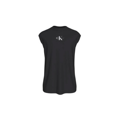 Ανδρική Μπλούζα Αμάνικο CALVIN KLEIN J30J325211 Μαύρο