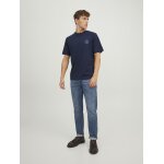 Ανδρική Μπλούζα Κοντομάνικη Jack & Jones 12241894 Μπλε - Image 3