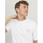Ανδρική Μπλούζα Κοντομάνικη Jack & Jones 12241894 Λευκό - Image 4