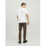 Ανδρική Μπλούζα Κοντομάνικη Jack & Jones 12241894 Λευκό - Image 5