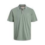 Ανδρική Μπλούζα Polo Jack & Jones 12251350 Πράσινο