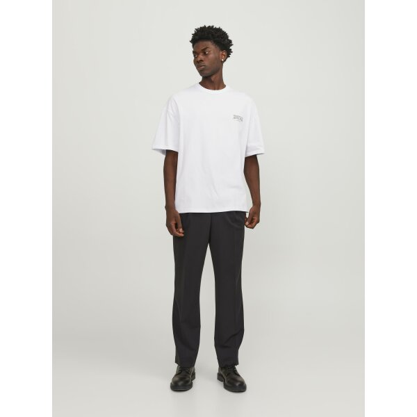 Ανδρική Μπλούζα Κοντομάνικη  Oversize Fit Jack  & Jones 12252644 Λευκό - Image 6