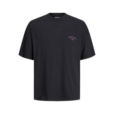 Ανδρική Μπλούζα Κοντομάνικη Oversize Fit Jack & Jones 12252644 Μαύρο