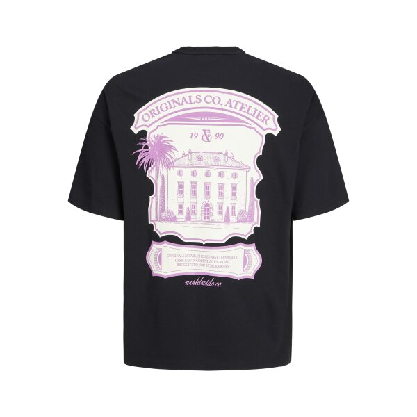 Ανδρική Μπλούζα Κοντομάνικη  Oversize Fit Jack  & Jones 12252644 Μαύρο - Image 9