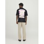 Ανδρική Μπλούζα Κοντομάνικη Oversize Fit Jack & Jones 12252644 Μαύρο - Image 8