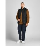 Ανδρικό Γιλέκο PLUS SIZE Jack & Jones 12205347 Μαύρο - Image 4