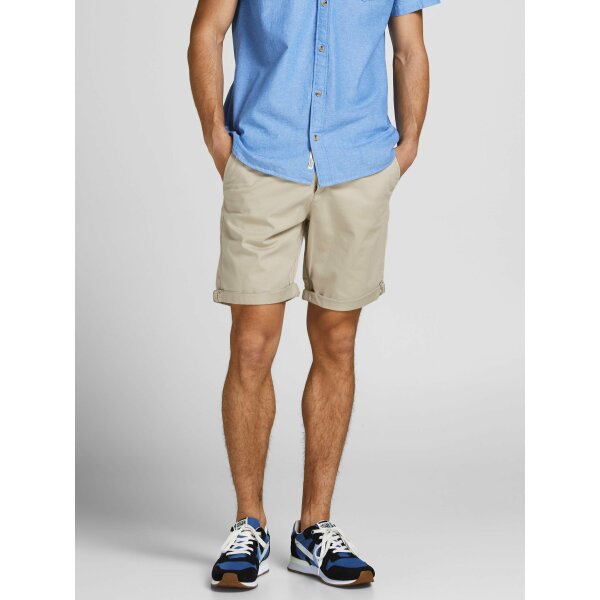 Ανδρική Βερμούδα Chino Jack & Jones 12165604 Εκρού - Image 3