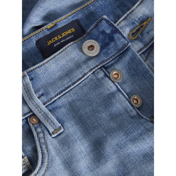 Ανδρική Βερμούδα Τζιν Jack & Jones Wood 12249095 Μπλε Ανοιχτό - Image 4