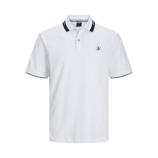 Ανδρική Μπλούζα Polo Jack  & Jones 12252395 Λευκό - Image 1