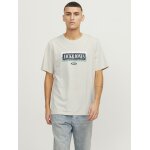 Ανδρική Μπλούζα Κοντομάνικη Jack & Jones 12250411 Μπέζ - Image 2