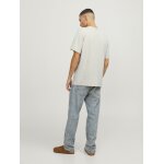 Ανδρική Μπλούζα Κοντομάνικη Jack & Jones 12250411 Μπέζ - Image 7
