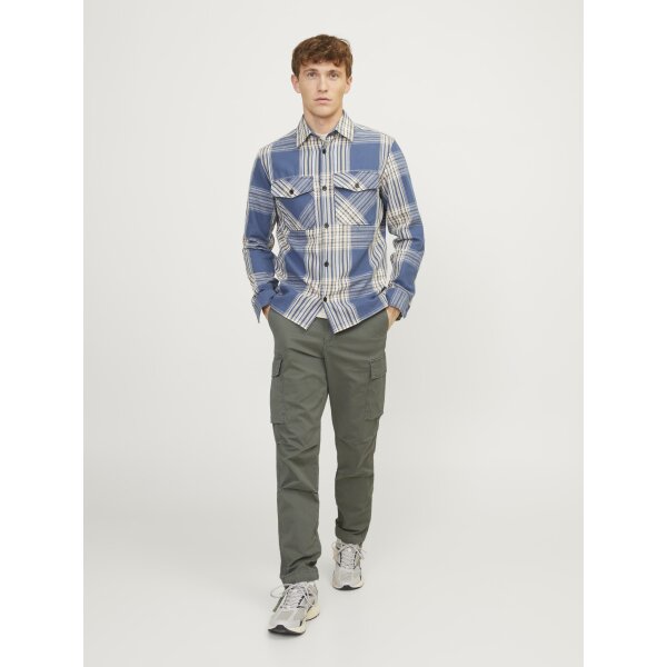 Ανδρικό Παντελόνι Cargo  Jack & Jones 12216664 Πράσινο - Image 4