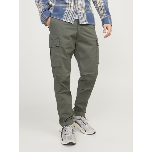 Ανδρικό Παντελόνι Cargo  Jack & Jones 12216664 Πράσινο - Image 6