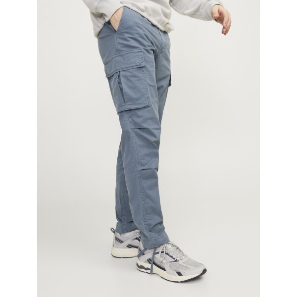 Ανδρικό Παντελόνι Cargo  Jack & Jones 12216664 Μπλε - Image 3