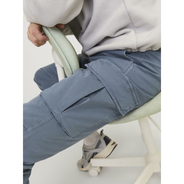 Ανδρικό Παντελόνι Cargo  Jack & Jones 12216664 Μπλε - Image 6