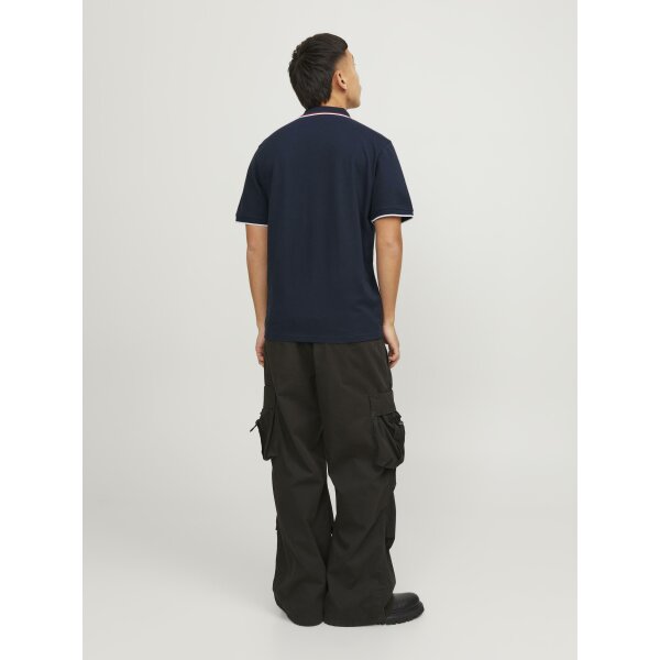 Ανδρική Μπλούζα Polo Jack  & Jones 12252395 Μπλε - Image 3