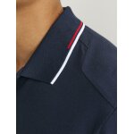 Ανδρική Μπλούζα Polo Jack & Jones 12252395 Μπλε - Image 6