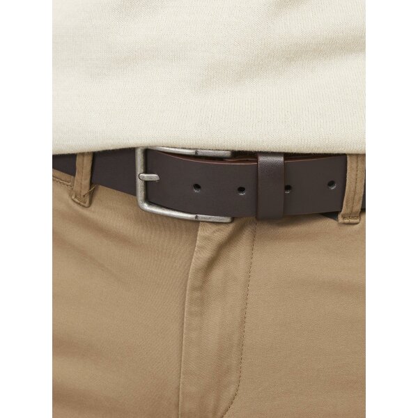 JACFLYNN CLASSIC BELT PS Ανδρική Ζώνη Jack & Jones  Καφέ - Image 5