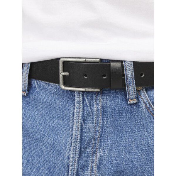 JACFLYNN CLASSIC BELT PS Ανδρική Ζώνη Jack & Jones Μαύρο - Image 5