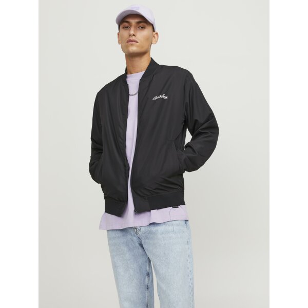 Ανδρικό Μπουφάν Bomber Jack & Jones 12249372 Μαύρο - Image 2