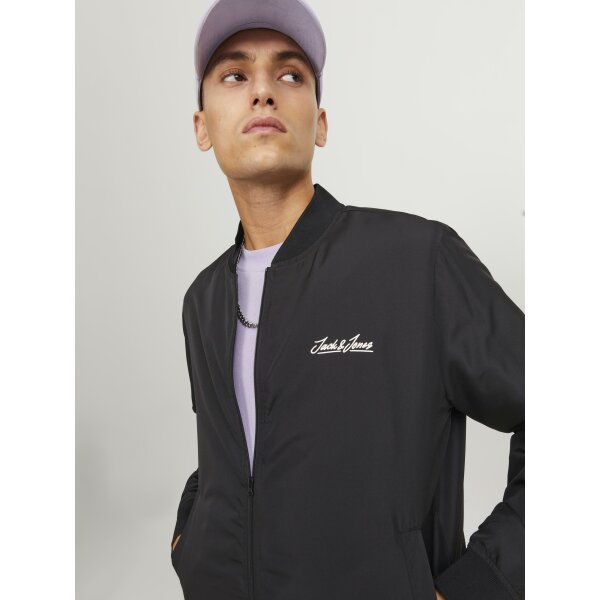 Ανδρικό Μπουφάν Bomber Jack & Jones 12249372 Μαύρο - Image 4