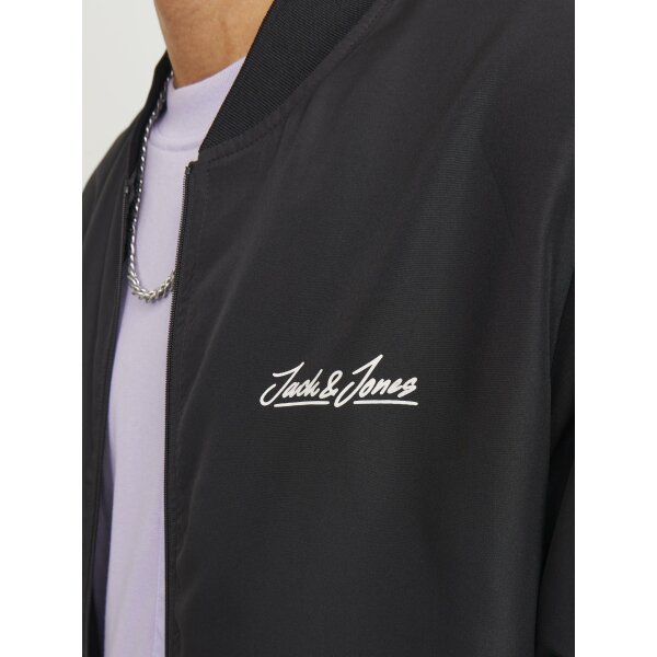 Ανδρικό Μπουφάν Bomber Jack & Jones 12249372 Μαύρο - Image 6