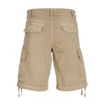 Ανδρική Βερμούδα Cargo Jack & Jones Relaxed fit 12253122 Εκρού - Image 2