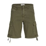 Ανδρική Βερμούδα Cargo Jack & Jones Relaxed fit 12253122 Χακί