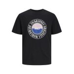 Ανδρική Μπλούζα Κοντομάνικη  Jack  & Jones 12250411 Μαύρο