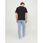 Ανδρική Μπλούζα Κοντομάνικη  Jack  & Jones 12250411 Μαύρο - Image 7