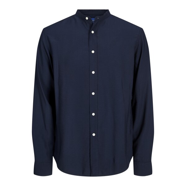 JACK&JONES_Springsummer_4454397_12254119 Ανδρικό Πουκάμισο Μαο Comfort Jack & Jones 12254119 Μπλε - Image 1