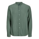 Ανδρικό Πουκάμισο Μαο Comfort Jack & Jones 12254119 Πράσινο