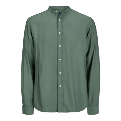 Ανδρικό Πουκάμισο Μαο Comfort Jack & Jones 12254119 Πράσινο