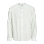 Ανδρικό Πουκάμισο Μαο Comfort Jack & Jones 12254119 Λευκό