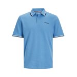 Ανδρικό Polo PLUS SIZE Jack & Jones 12254871 Γαλάζιο