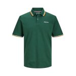Ανδρικό Polo PLUS SIZE Jack & Jones 12254871 Πράσινο