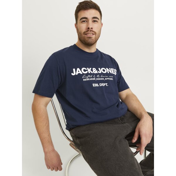 Ανδρική Μπλούζα PLUS SIZE Jack & Jones 12251052 Μπλε - Image 3