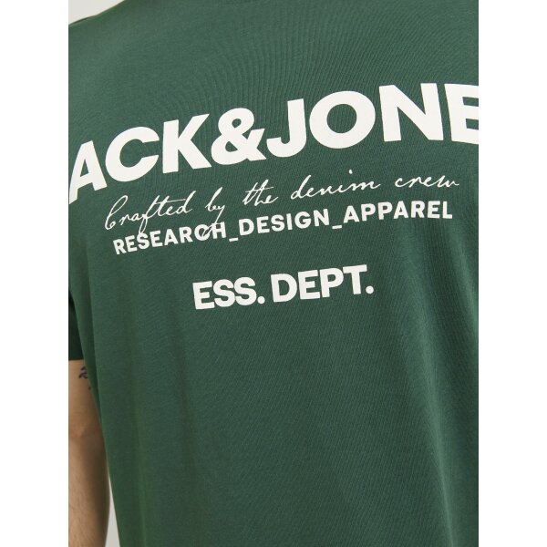 Ανδρική Μπλούζα PLUS SIZE Jack & Jones 12251052 Πράσινο - Image 3