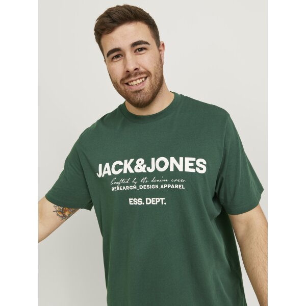 Ανδρική Μπλούζα PLUS SIZE Jack & Jones 12251052 Πράσινο - Image 5