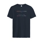 Ανδρική Μπλούζα Κοντομάνικη Jack & Jones 12256771 Μπλε