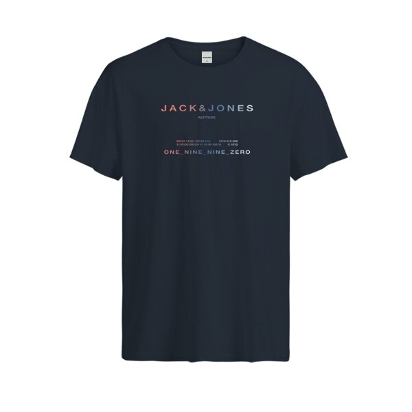 JACK&JONES_Springsummer_4546755_12256771 Ανδρική Μπλούζα Κοντομάνικη Jack & Jones 12256771 Μπλε - Image 1