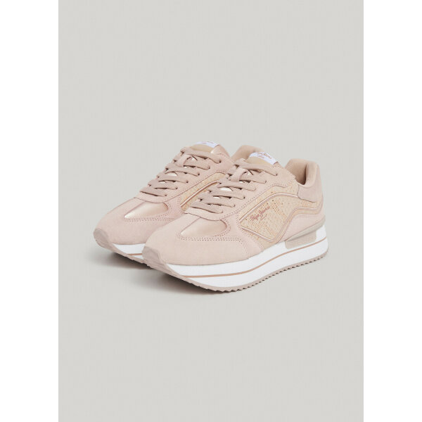 Γυναικείο παπούτσι Pepe jeans  Combined Platform Trainers Rusper Gala PLS40002-306 - Image 3