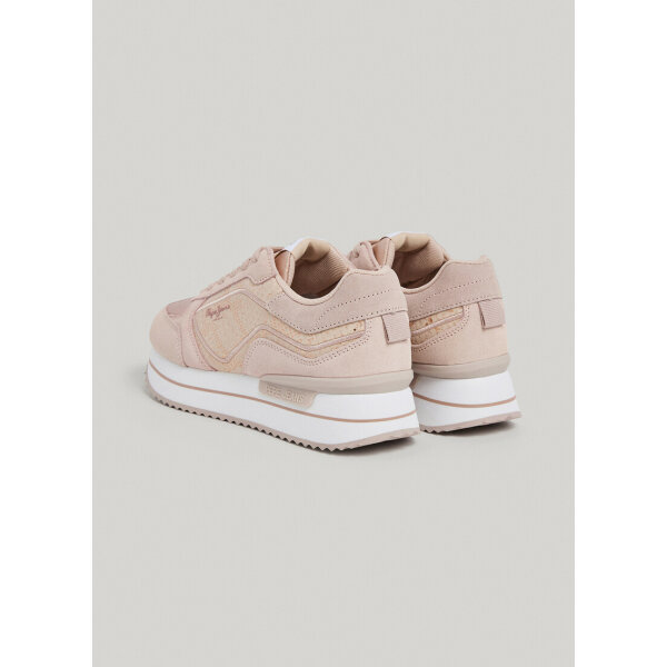 Γυναικείο παπούτσι Pepe jeans  Combined Platform Trainers Rusper Gala PLS40002-306 - Image 6