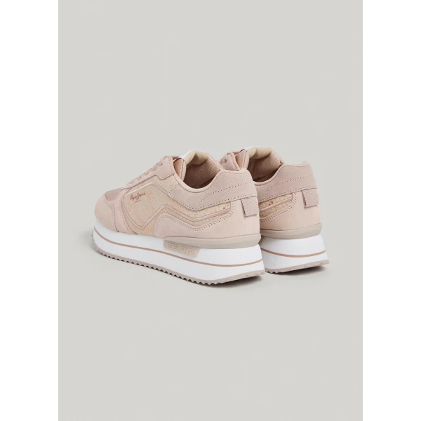 Γυναικείο παπούτσι Pepe jeans  Combined Platform Trainers Rusper Gala PLS40002-306 - Image 6
