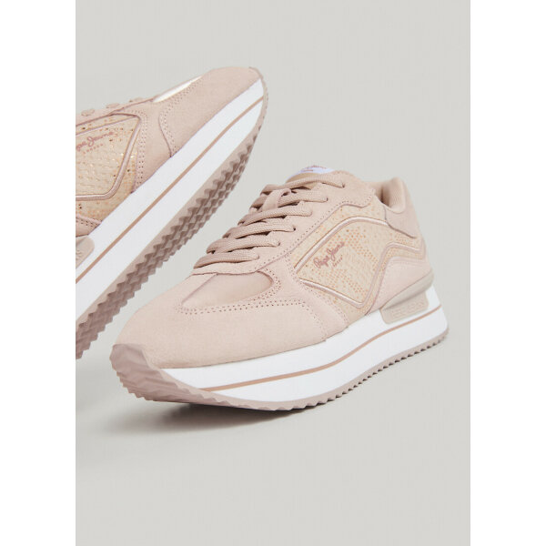 Γυναικείο παπούτσι Pepe jeans  Combined Platform Trainers Rusper Gala PLS40002-306 - Image 5