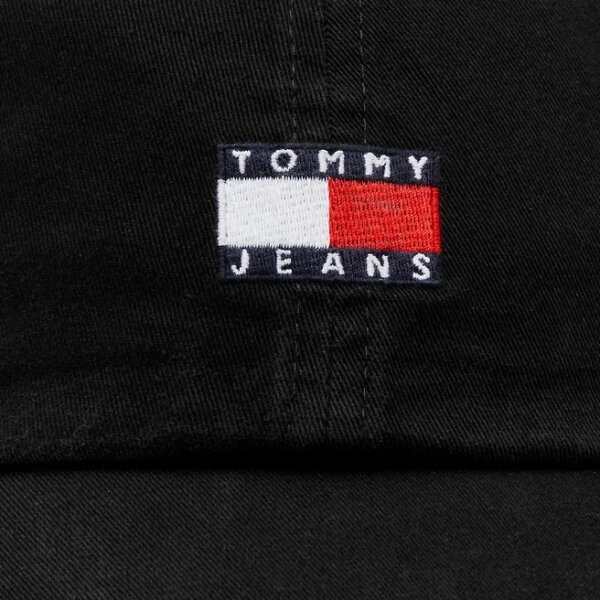 Ανδρικό Καπέλο TOMMY JEANS AM0AM12020 Μαύρο - Image 3