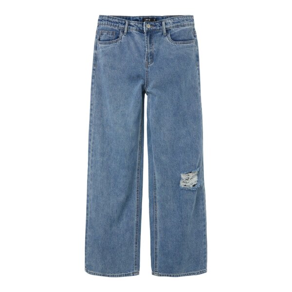 name-it-13202625-παντελόνα ΠΑΙΔΙΚΟ ΤΖΙΝ ΦΑΡΔΥ ΜΕ ΣΚΙΣΙΜΟ ΚΟΡΙΤΣΙ NLFNOIZZA DNM HW STRAIGHT PANT 13202625 - Image 1